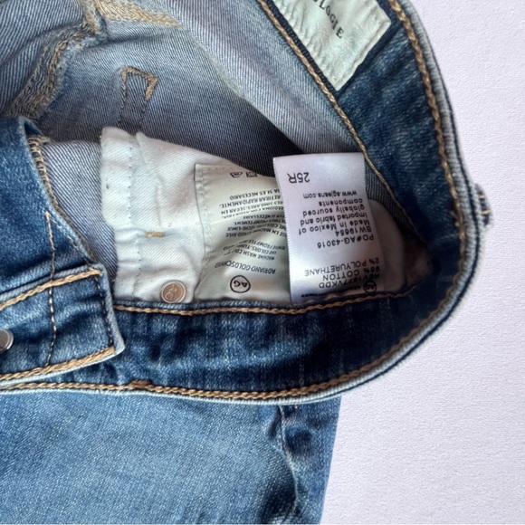 Anthropologie Distressed Washed Denim Jeans Size 25R – Pre-Owned - Picture 4 of 13